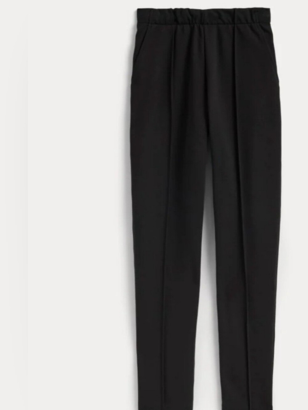 Everlane Black Drawstring Ponte Pants